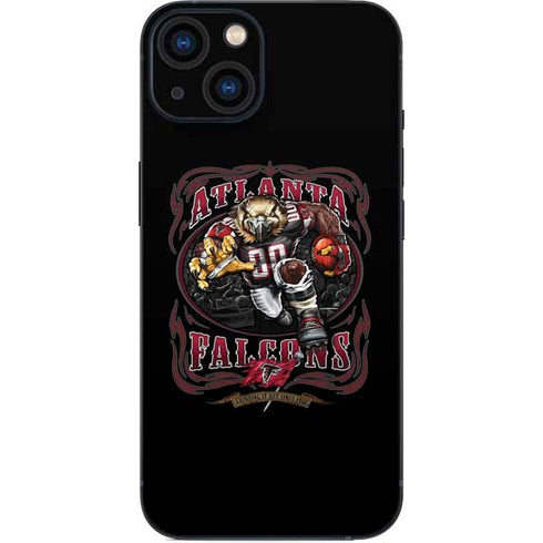 Liquid Blue NFL Atlanta Falcons Running Back iPhone 13 Skin