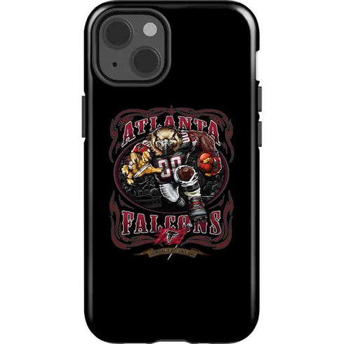 Liquid Blue NFL Atlanta Falcons Running Back iPhone 15 Impact Case