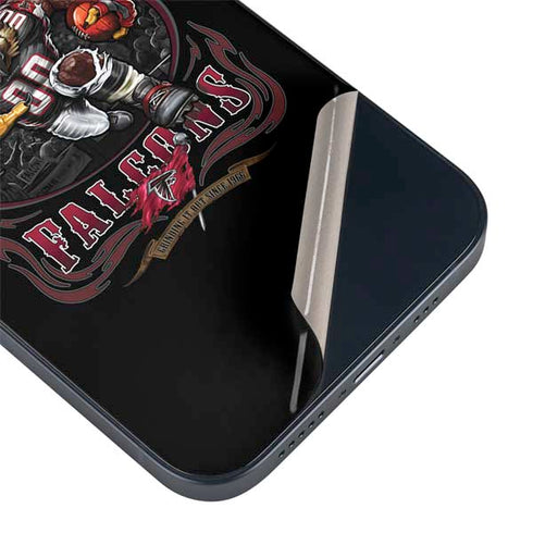 Liquid Blue NFL Atlanta Falcons Running Back iPhone 14 Plus Skin