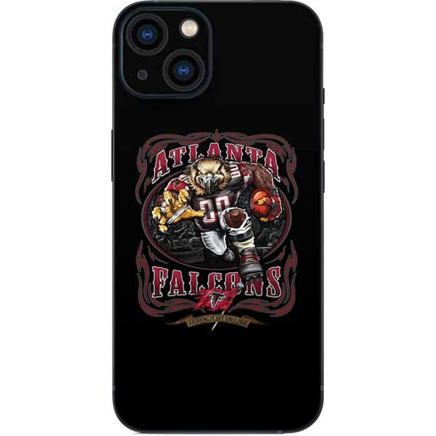 Liquid Blue NFL Atlanta Falcons Running Back iPhone 14 Skin