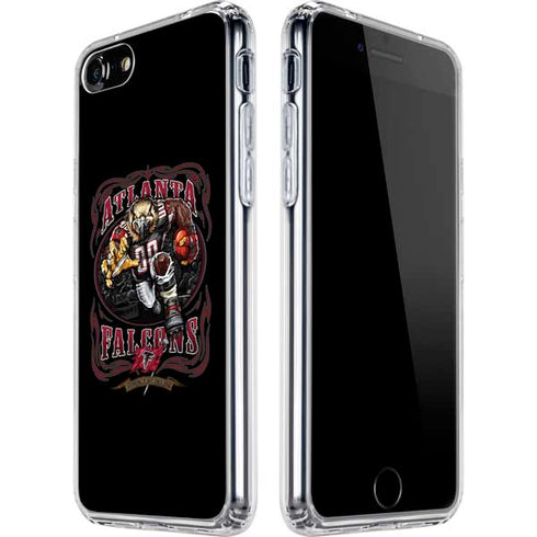 Liquid Blue NFL Atlanta Falcons Running Back iPhone SE (2nd & 3rd Gen) Clear Case