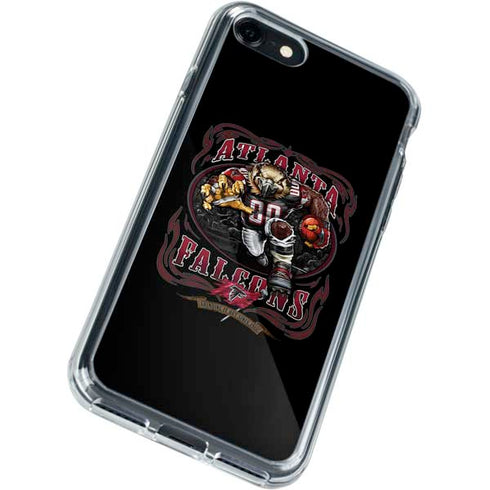 Liquid Blue NFL Atlanta Falcons Running Back iPhone SE (2nd & 3rd Gen) Clear Case