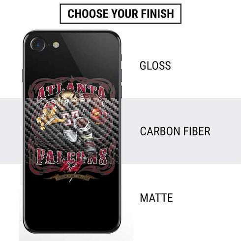 Liquid Blue NFL Atlanta Falcons Running Back iPhone SE (2nd & 3rd Gen) Skin