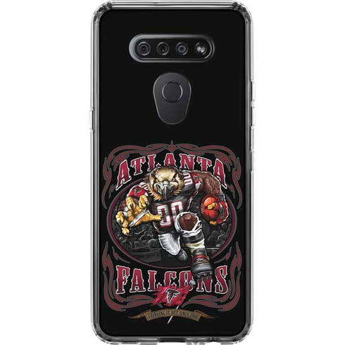 Liquid Blue NFL Atlanta Falcons Running Back LG K51/Q51 Clear Case