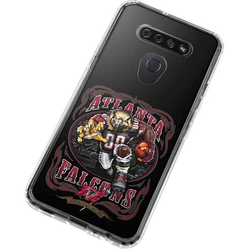 Liquid Blue NFL Atlanta Falcons Running Back LG K51/Q51 Clear Case