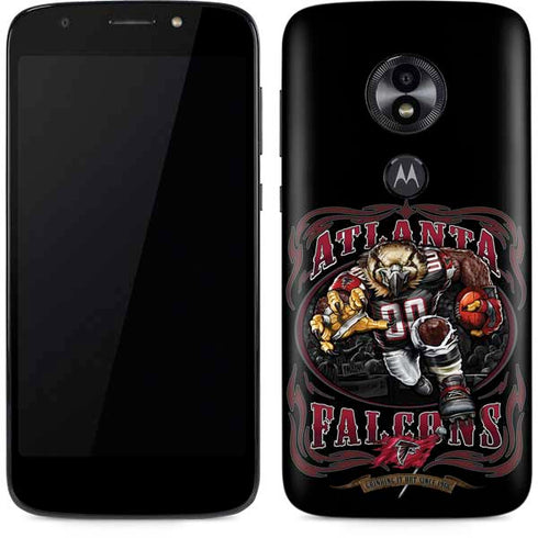 Liquid Blue NFL Atlanta Falcons Running Back Moto E5 Play Skin