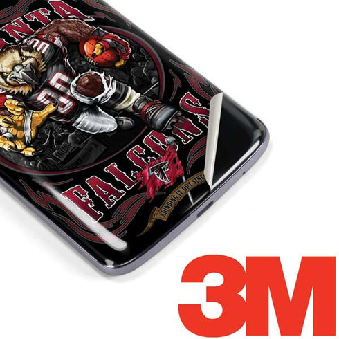 Liquid Blue NFL Atlanta Falcons Running Back Moto E5 Plus Skin