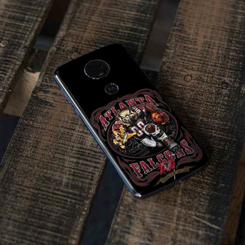 Liquid Blue NFL Atlanta Falcons Running Back Moto E5 Plus Skin