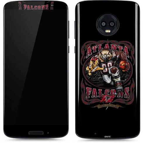 Liquid Blue NFL Atlanta Falcons Running Back Moto G6 Skin