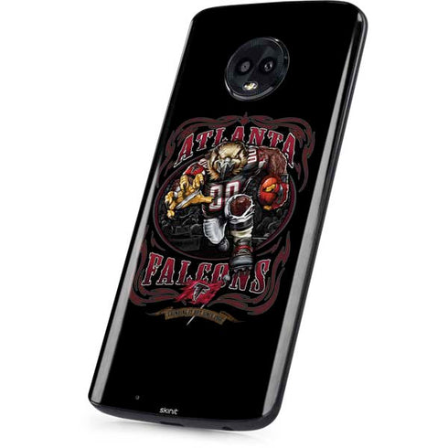 Liquid Blue NFL Atlanta Falcons Running Back Moto G6 Skin