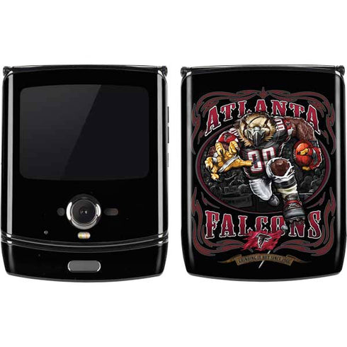 Liquid Blue NFL Atlanta Falcons Running Back Motorola RAZR Skin