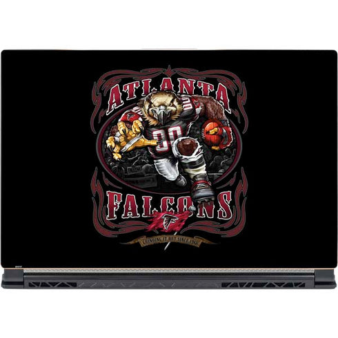 Liquid Blue NFL Atlanta Falcons Running Back MSI GS65 Stealth Laptop Skin