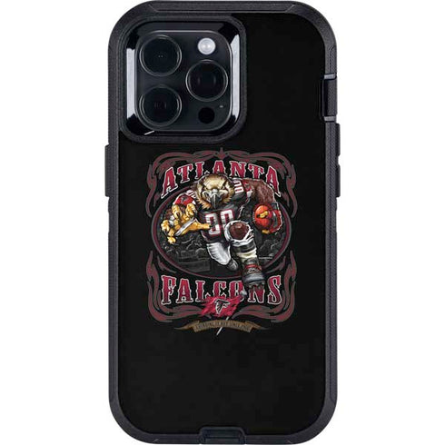 Liquid Blue NFL Atlanta Falcons Running Back Otterbox Defender iPhone Skin