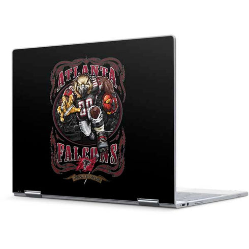 Liquid Blue NFL Atlanta Falcons Running Back Pixelbook Skin