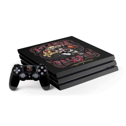 Liquid Blue NFL Atlanta Falcons Running Back PS4 Pro Bundle Skin