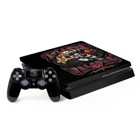 Liquid Blue NFL Atlanta Falcons Running Back PS4 Slim Bundle Skin