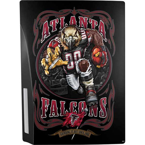 Liquid Blue NFL Atlanta Falcons Running Back PS5 Bundle Skin