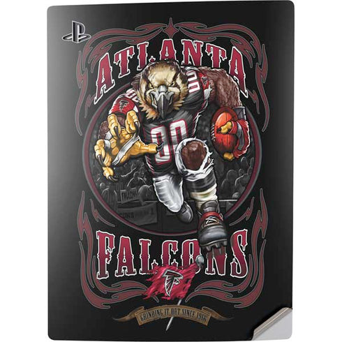 Liquid Blue NFL Atlanta Falcons Running Back PS5 Digital Edition Console Skin