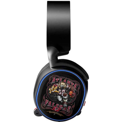 Liquid Blue NFL Atlanta Falcons Running Back SteelSeries Arctis 5 Skin