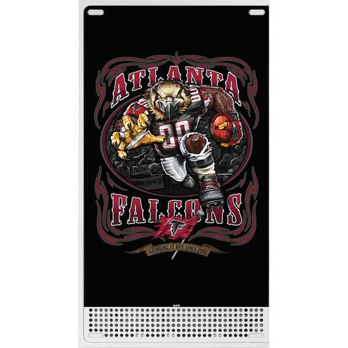 Liquid Blue NFL Atlanta Falcons Running Back Xbox Series S Bundle Skin