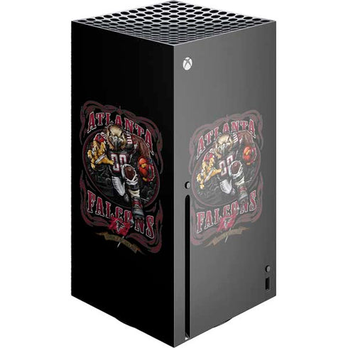 Liquid Blue NFL Atlanta Falcons Running Back Xbox Series X Console Skin
