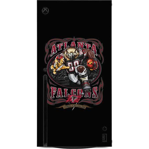 Liquid Blue NFL Atlanta Falcons Running Back Xbox Series X Console Skin