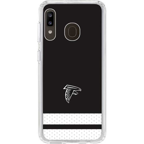 NFL Atlanta Falcons Shutout Galaxy A20 Clear Case