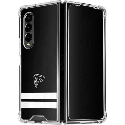 NFL Atlanta Falcons Shutout Galaxy Z Fold4 5G Clear Case
