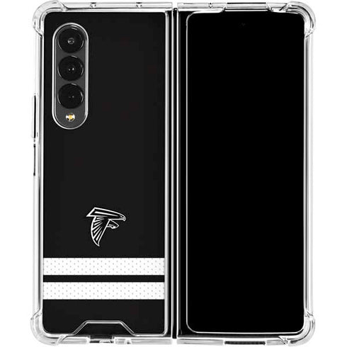 NFL Atlanta Falcons Shutout Galaxy Z Fold4 5G Clear Case