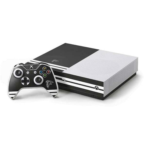 NFL Atlanta Falcons Shutout Xbox One S Console and Controller Bundle Skin