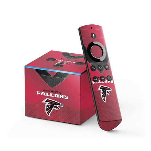 NFL Atlanta Falcons Team Jersey Fire TV Cube Skin