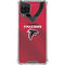 NFL Atlanta Falcons Team Jersey Galaxy A12 Clear Case