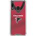 NFL Atlanta Falcons Team Jersey Galaxy A30 Clear Case