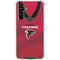 NFL Atlanta Falcons Team Jersey Galaxy A54 5G Clear Case