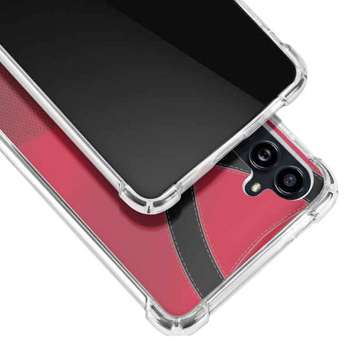 NFL Atlanta Falcons Team Jersey Galaxy A54 5G Clear Case