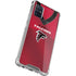 NFL Atlanta Falcons Team Jersey Galaxy A71 5G Clear Case