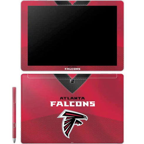 NFL Atlanta Falcons Team Jersey Galaxy Book 12in Skin