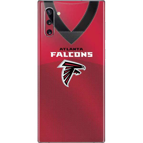 NFL Atlanta Falcons Team Jersey Galaxy Note 10 Skin