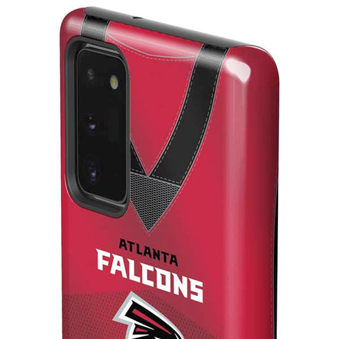 NFL Atlanta Falcons Team Jersey Galaxy Note20 5G Pro Case