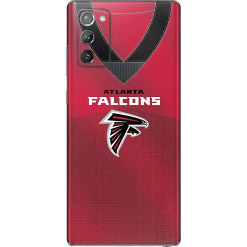 NFL Atlanta Falcons Team Jersey Galaxy Note20 5G Skin