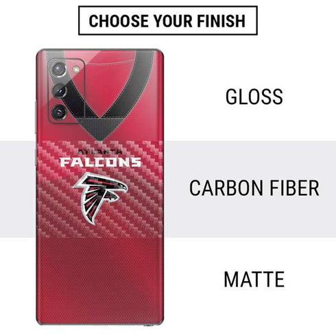 NFL Atlanta Falcons Team Jersey Galaxy Note20 5G Skin