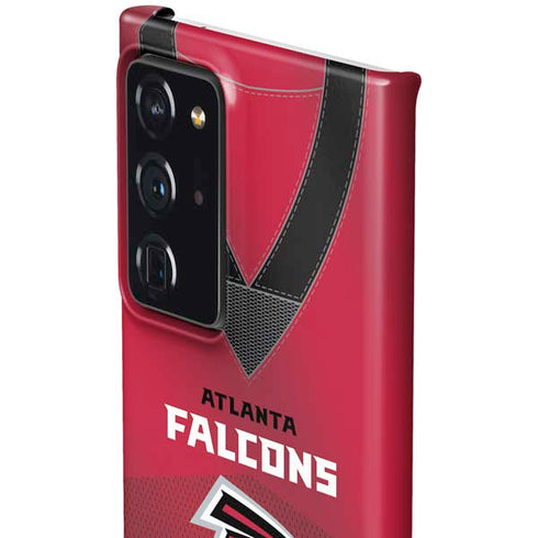NFL Atlanta Falcons Team Jersey Galaxy Note20 Ultra 5G Lite Case