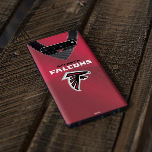 NFL Atlanta Falcons Team Jersey Galaxy S10 Skin
