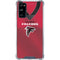 NFL Atlanta Falcons Team Jersey Galaxy S20 FE Clear Case