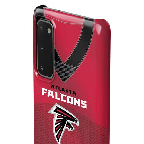 NFL Atlanta Falcons Team Jersey Galaxy S20 Lite Case