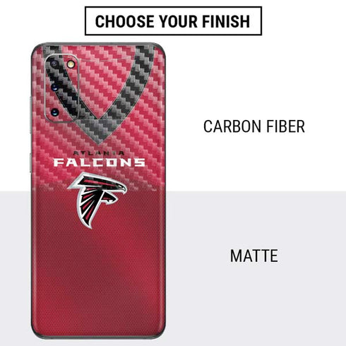NFL Atlanta Falcons Team Jersey Galaxy S20 Skin
