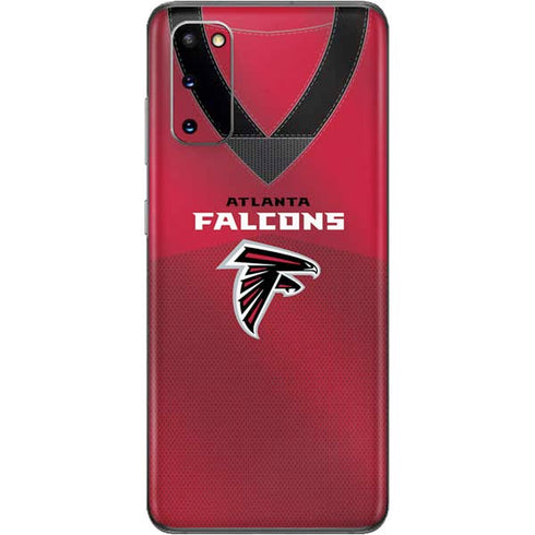 NFL Atlanta Falcons Team Jersey Galaxy S20 Skin