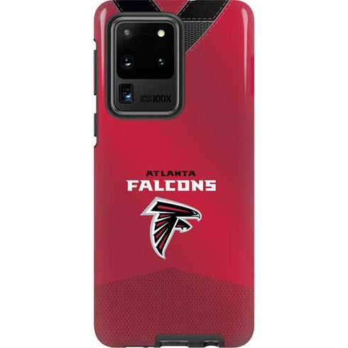 NFL Atlanta Falcons Team Jersey Galaxy S20 Ultra 5G Pro Case