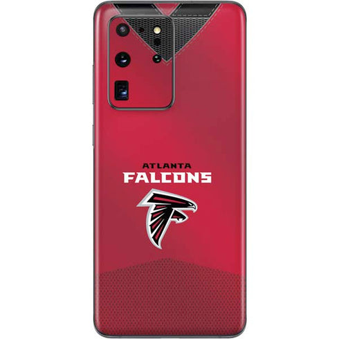NFL Atlanta Falcons Team Jersey Galaxy S20 Ultra 5G Skin