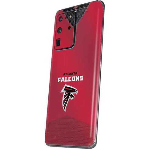NFL Atlanta Falcons Team Jersey Galaxy S20 Ultra 5G Skin